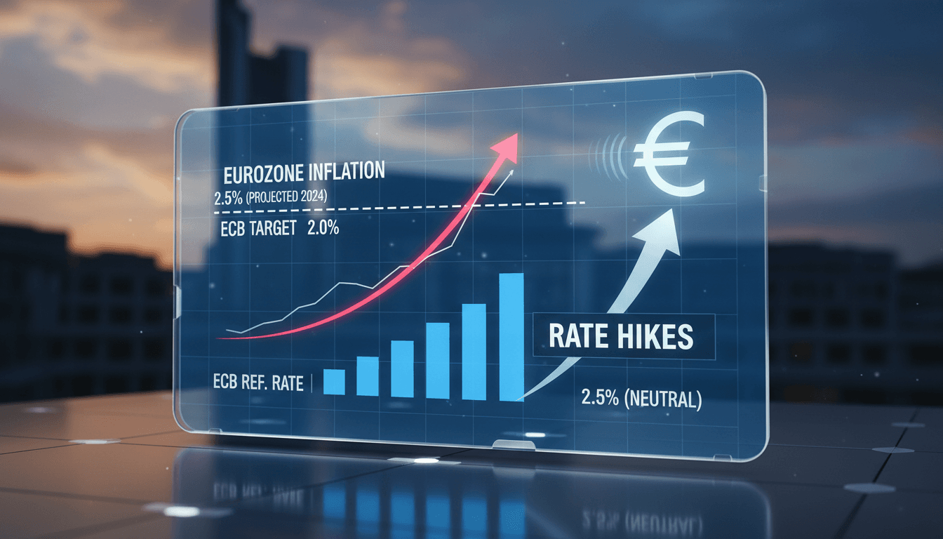 ECB Chief Economist Philip Lane discussing inflation trends in the Eurozone.