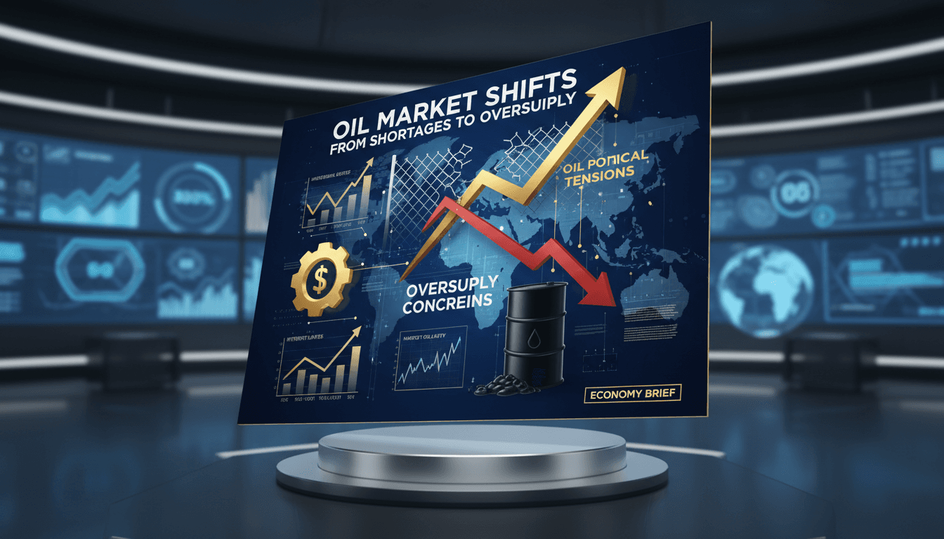 Oil market shifts focus from shortages to oversupply concerns