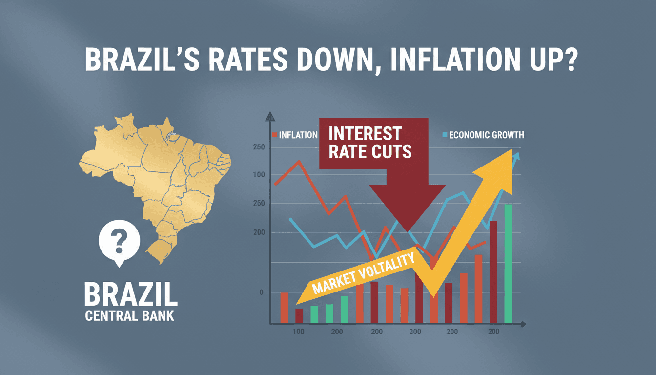 Brazil's central bank implements third consecutive interest rate cut amid inflation concerns