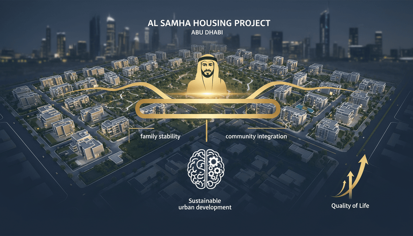 Sheikh Khaled bin Mohamed bin Zayed Al Nahyan inaugurates Al Samha Housing Project in Abu Dhabi
