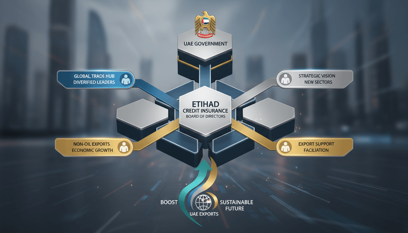 UAE Restructures Etihad Credit Insurance Board to Boost Export Support