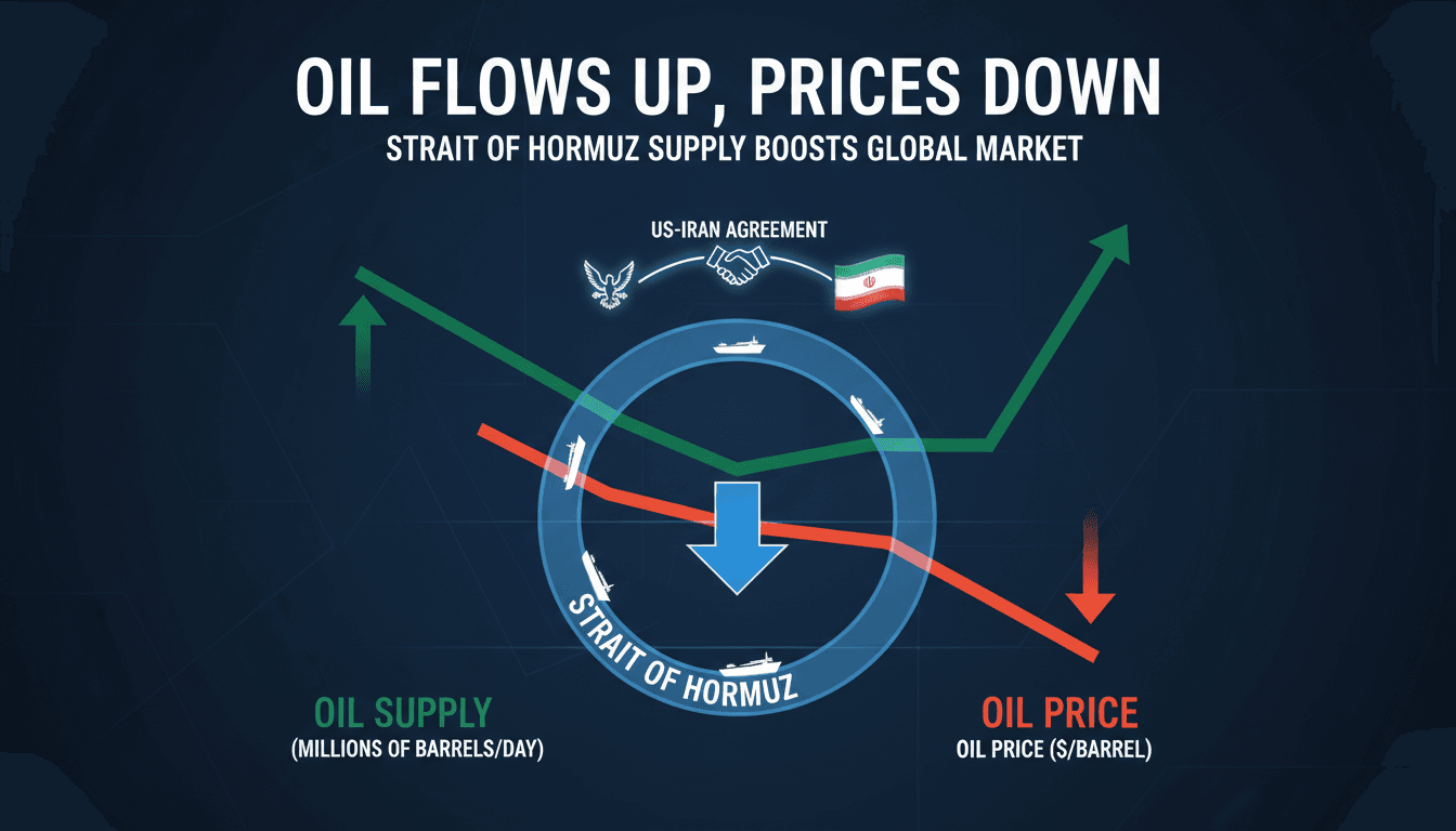 Oil tankers navigating the Strait of Hormuz amidst changing market conditions.