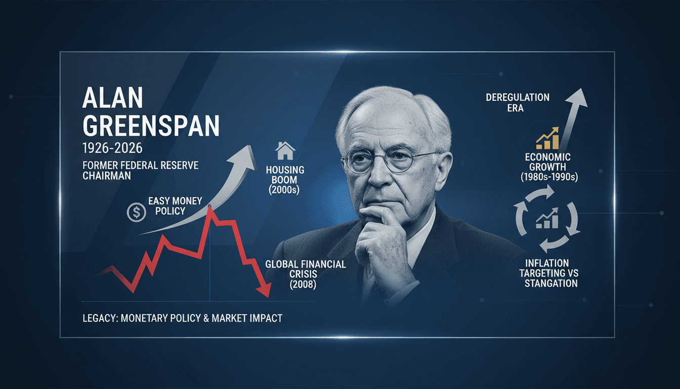 Alan Greenspan, former Federal Reserve Chairman, dies at 100