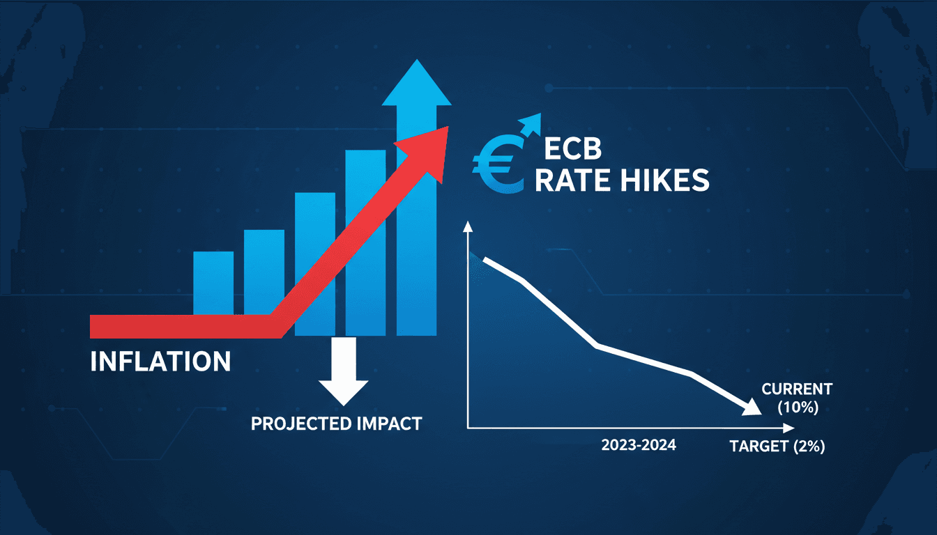 ECB interest rate hike announcement and inflation trends