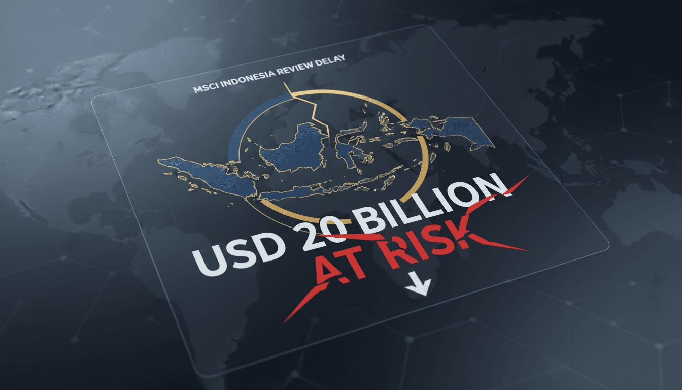 MSCI Postpones Indonesia Market Status Review Until November