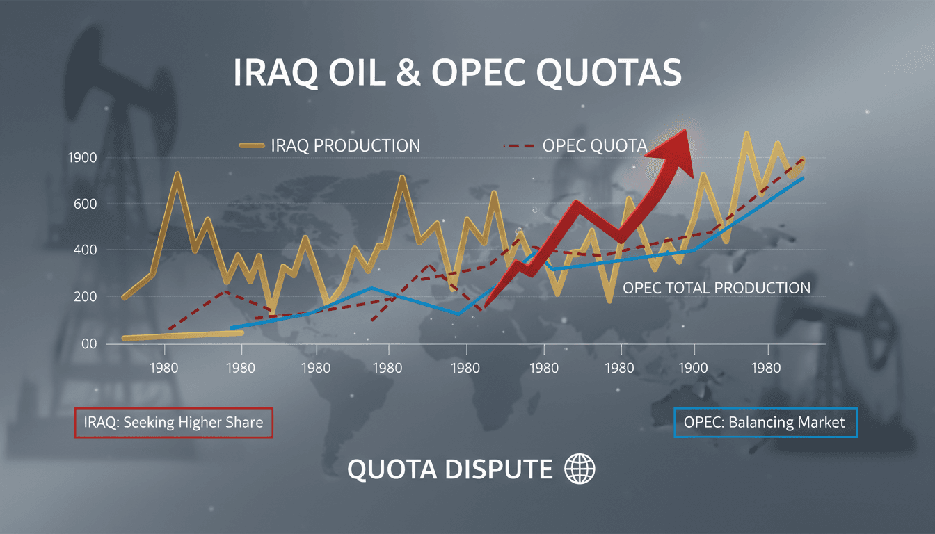 Iraq's oil production and OPEC quota dynamics analysis