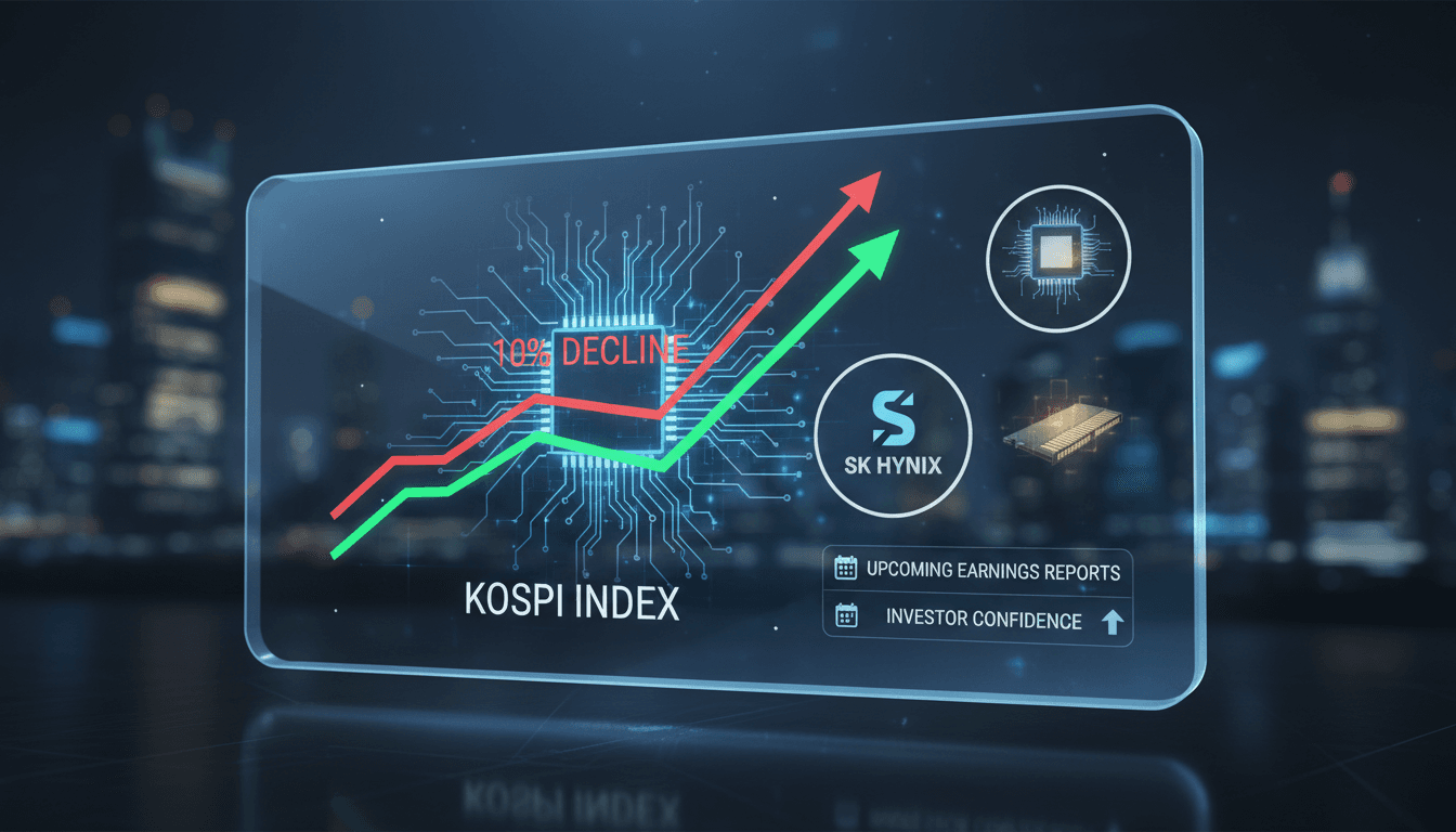 KOSPI index rebounds after 10% decline amid tech selloff