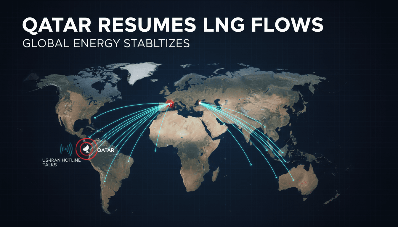 Qatar to Resume Normal LNG Production Amid Regional Tensions