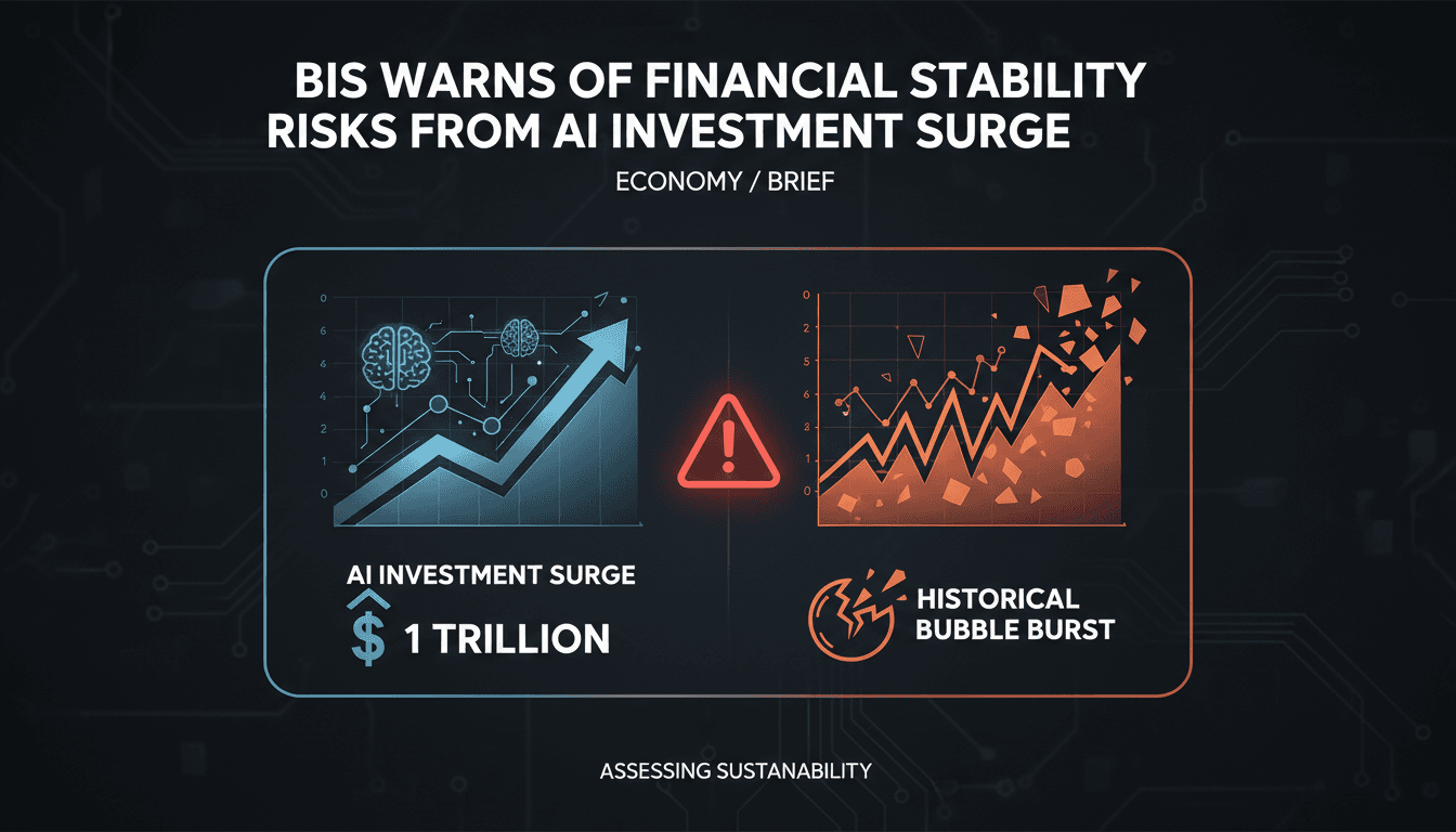 Illustration of financial stability risks related to AI investments