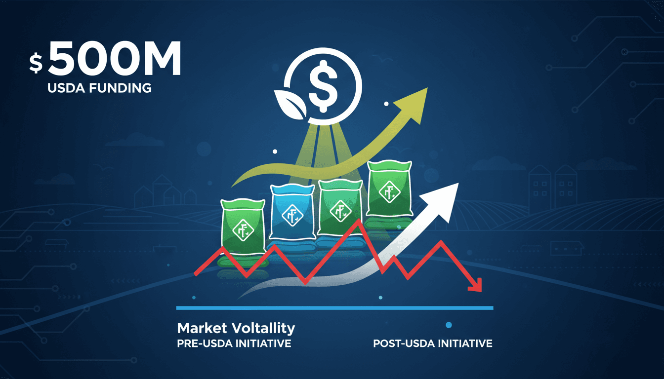 USDA announces funding initiative to enhance fertilizer production in the U.S.