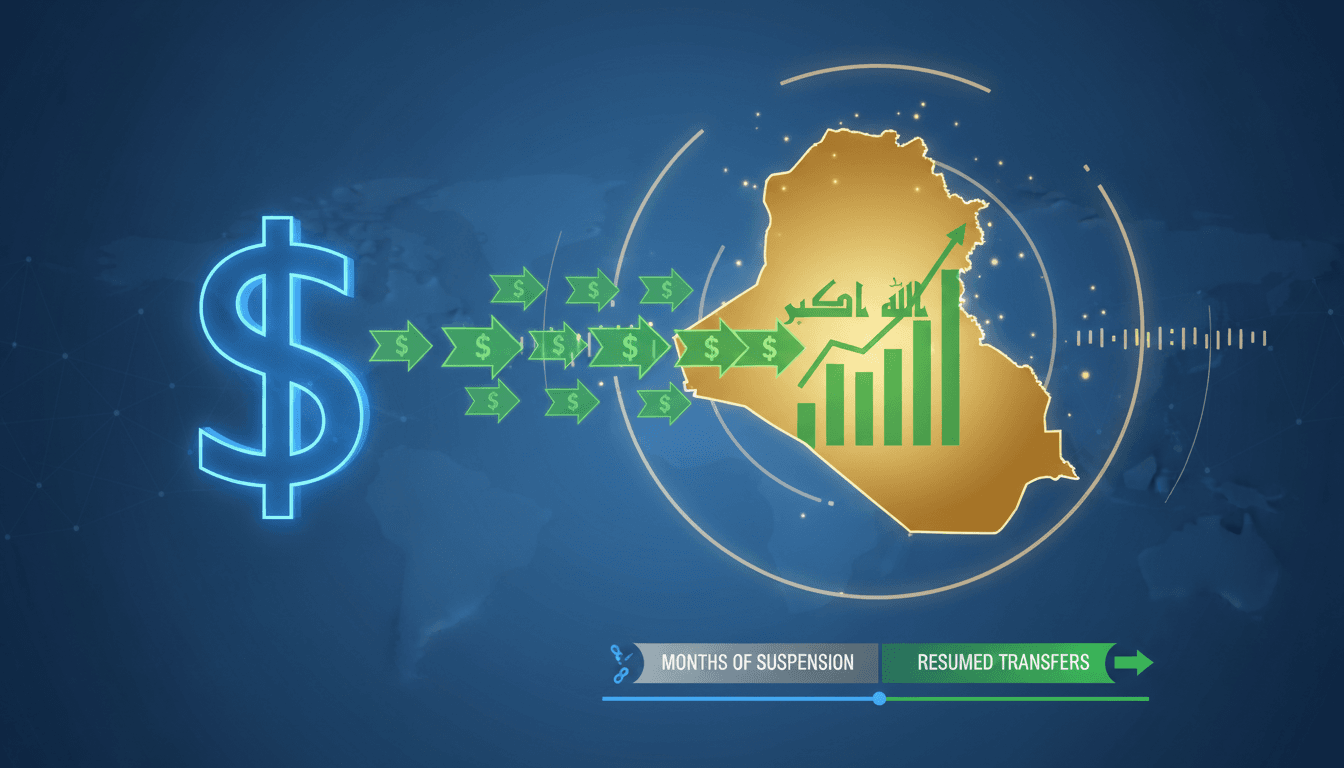US dollar shipments arriving in Iraq to support economic stability