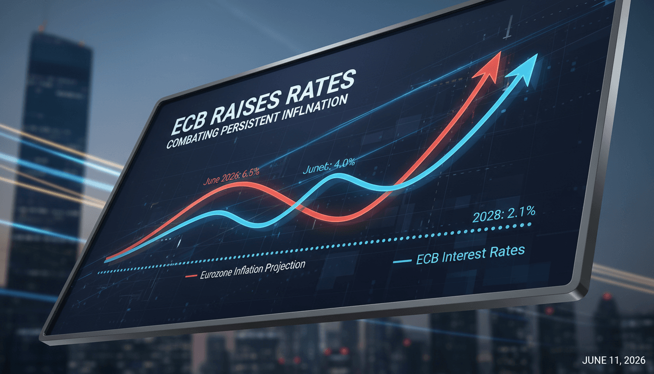 ECB interest rate hike announcement and inflation trends