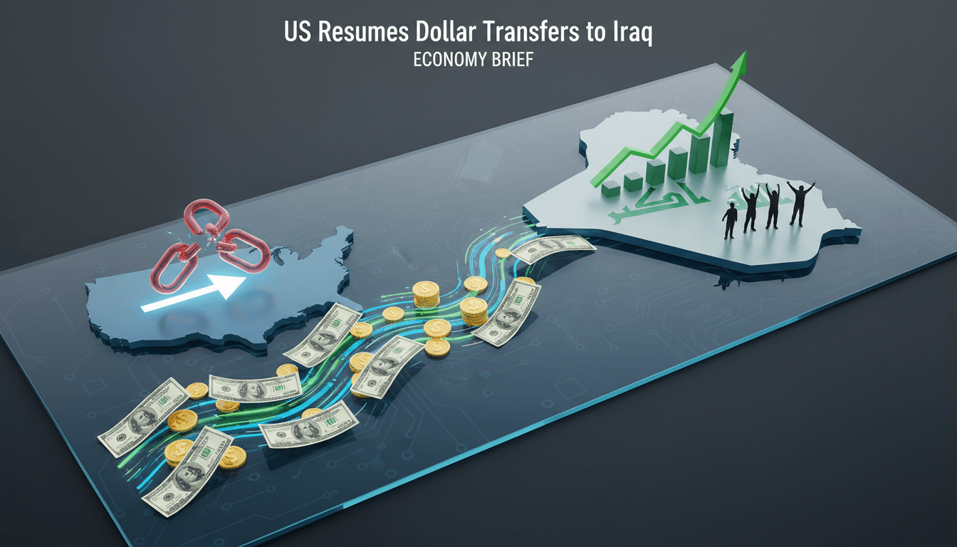 US Resumes Dollar Transfers to Iraq After Suspension