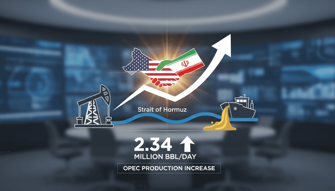 OPEC oil production increase following US-Iran peace agreement