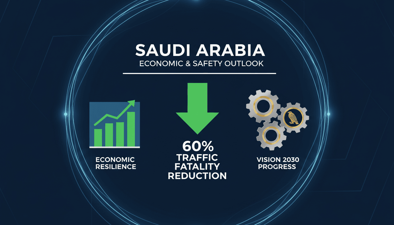 Saudi Arabia's economic growth and traffic safety improvements