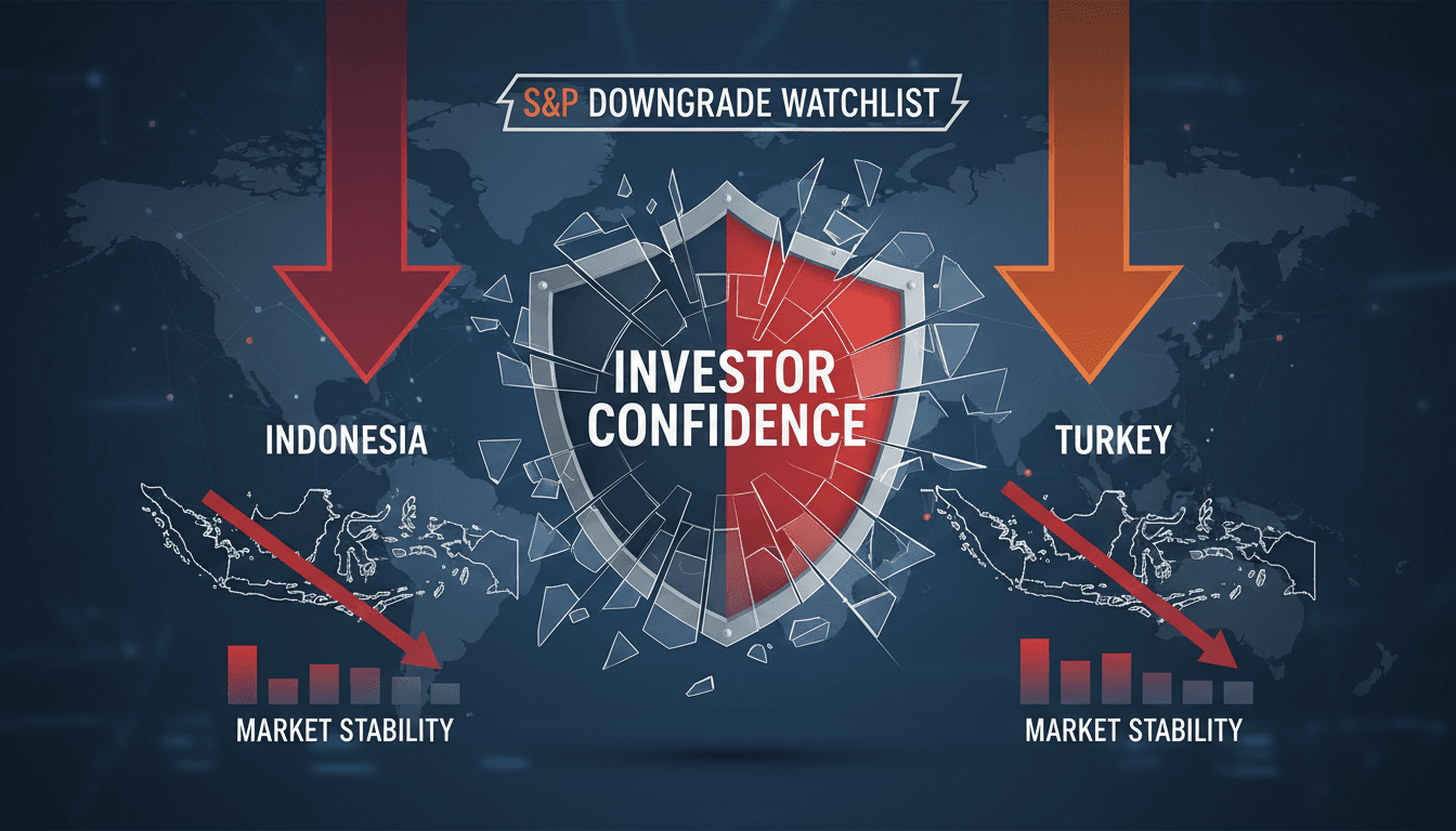 Analysis of Indonesia and Turkey's market status and potential downgrades.