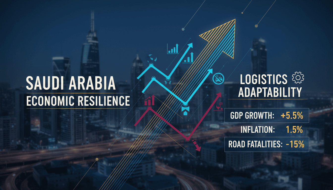 Saudi Arabia's council meeting discussing economic resilience and logistics adaptability.