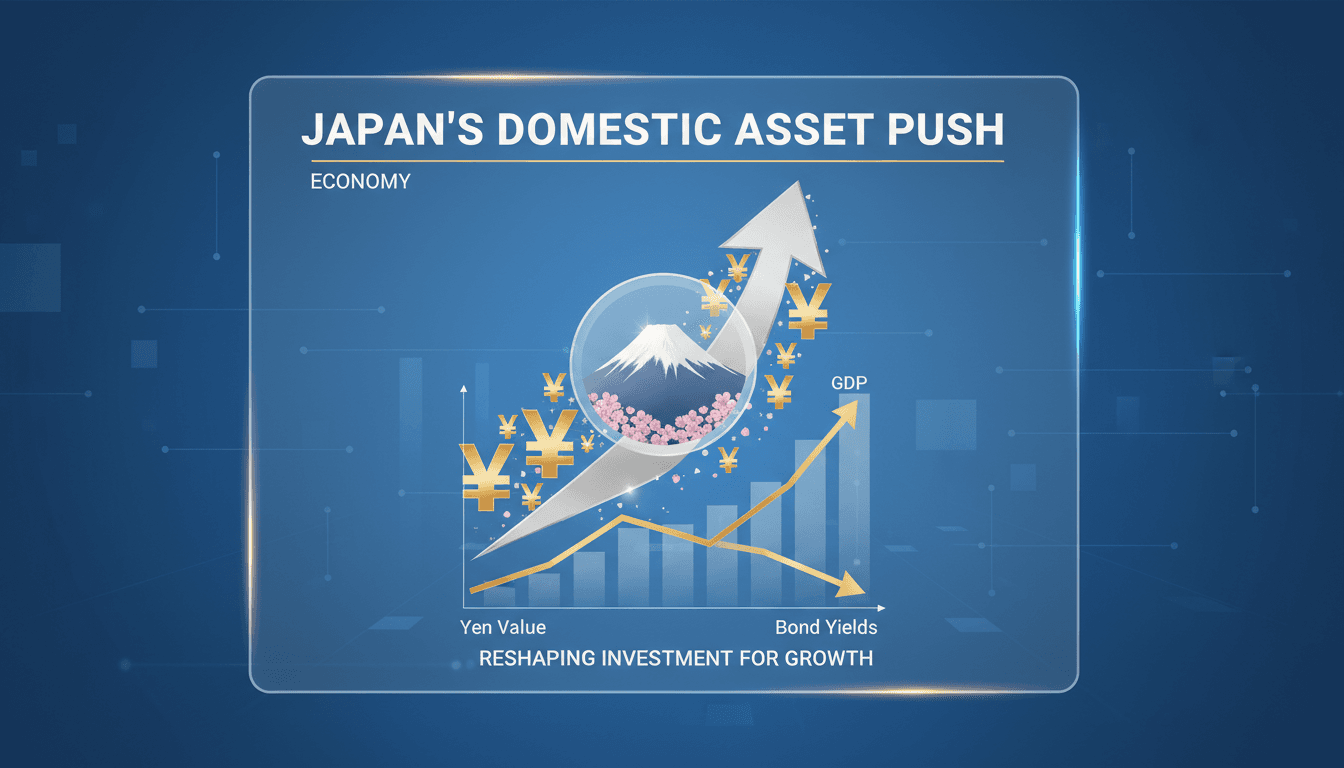 Japan urges pension funds to invest more in domestic assets