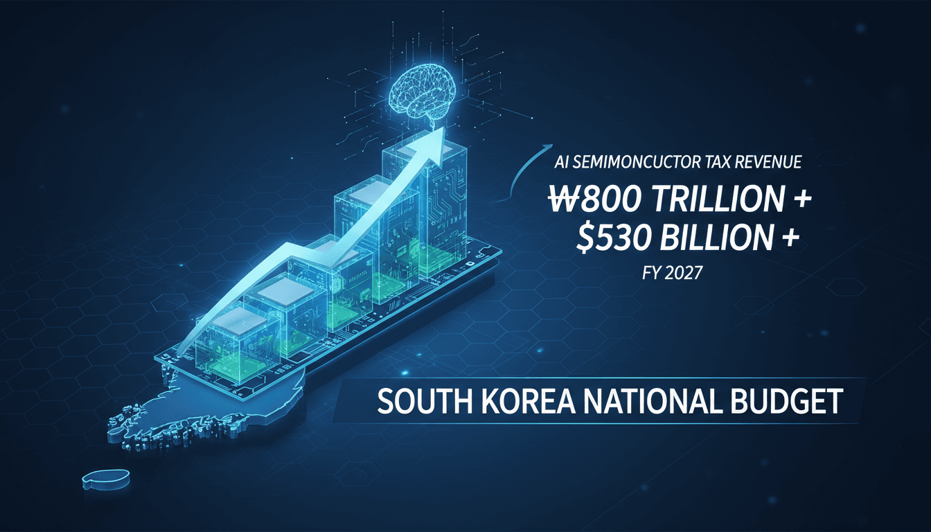 South Korea announces record budget for fiscal 2027 fueled by AI semiconductor tax revenues