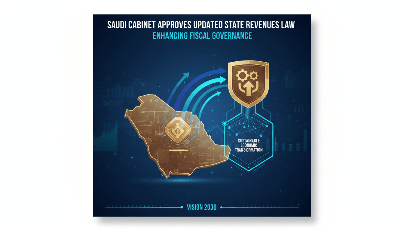 Saudi Cabinet meeting discussing the updated State Revenues Law.