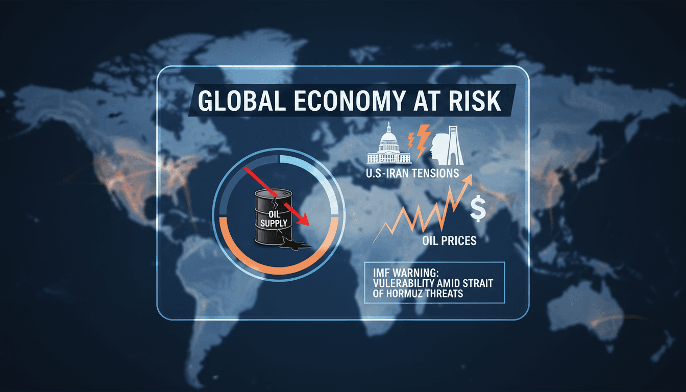 IMF report on global oil supply vulnerabilities due to U.S.-Iran tensions