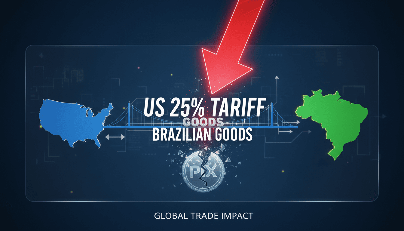US imposes tariffs on Brazilian goods affecting digital payments