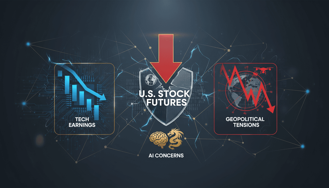 U.S. stock market trends influenced by tech earnings and geopolitical tensions