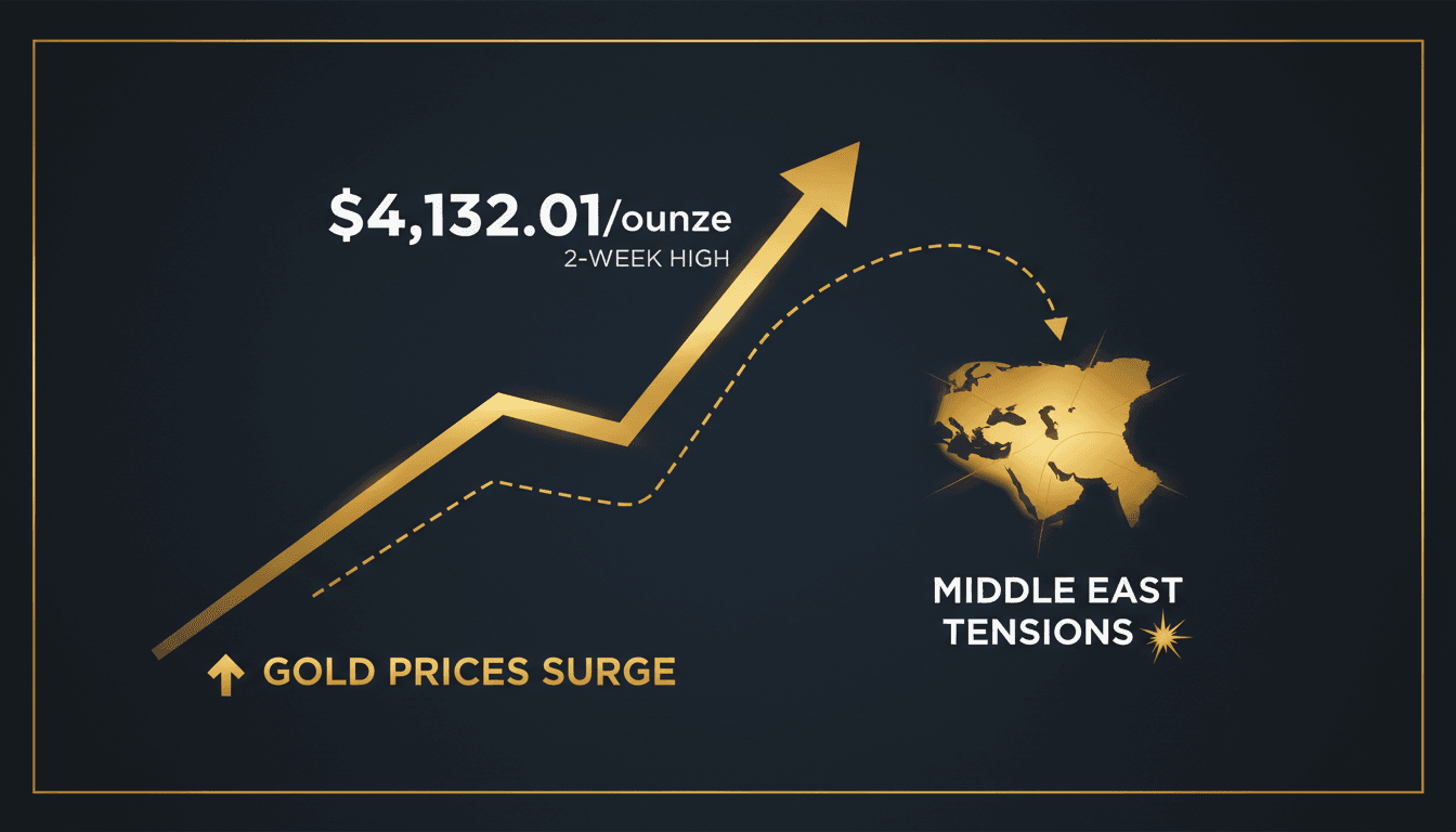 Gold bars with fluctuating price graphs in the background