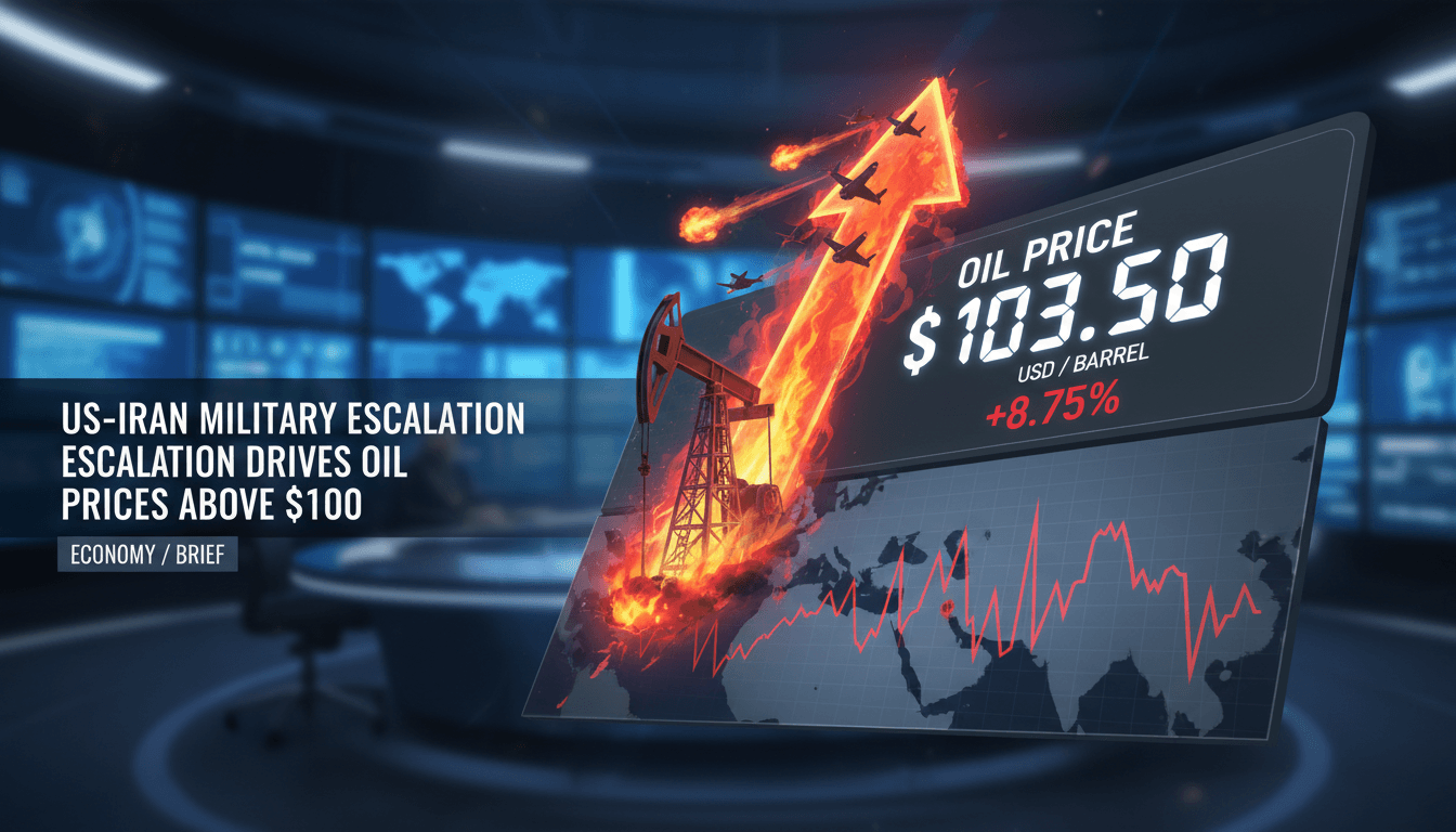 Oil prices surge above $100 due to US-Iran military escalation