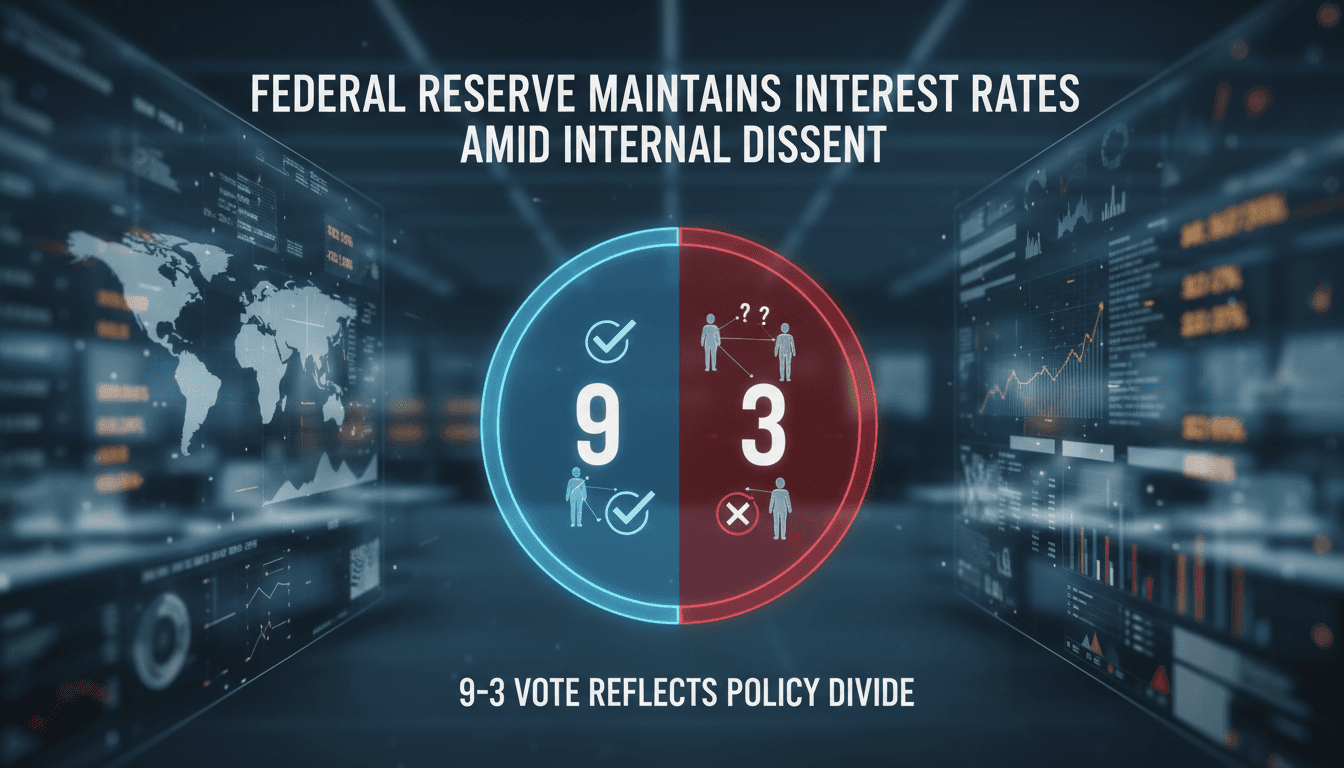 Federal Reserve meeting with policymakers discussing interest rates