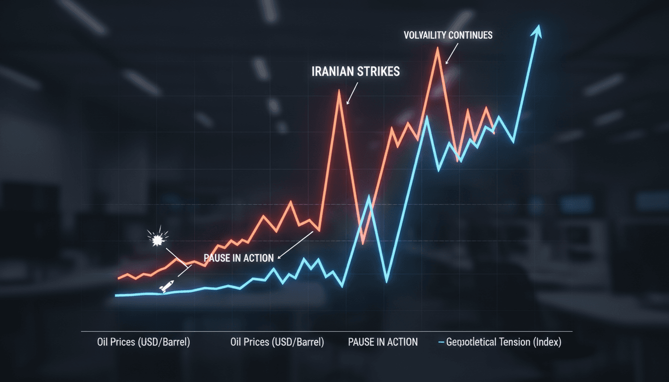 Oil market fluctuations in response to geopolitical tensions