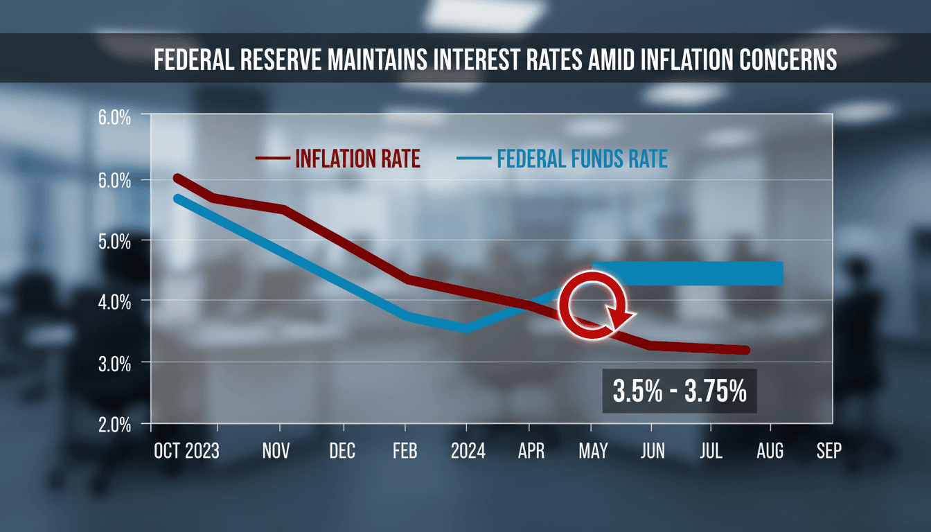 Federal Reserve Maintains Interest Rates Amid Inflation Concerns