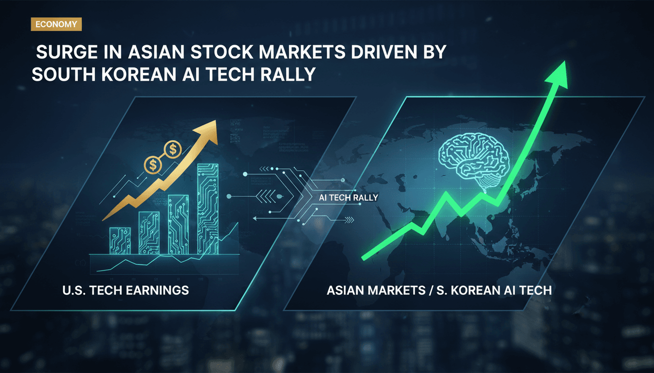 South Korean stock market rally driven by AI technology