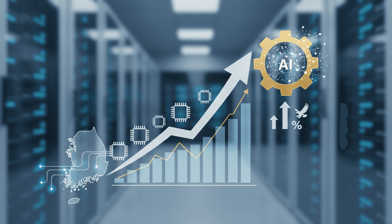 South Korea's AI chip exports driving economic growth