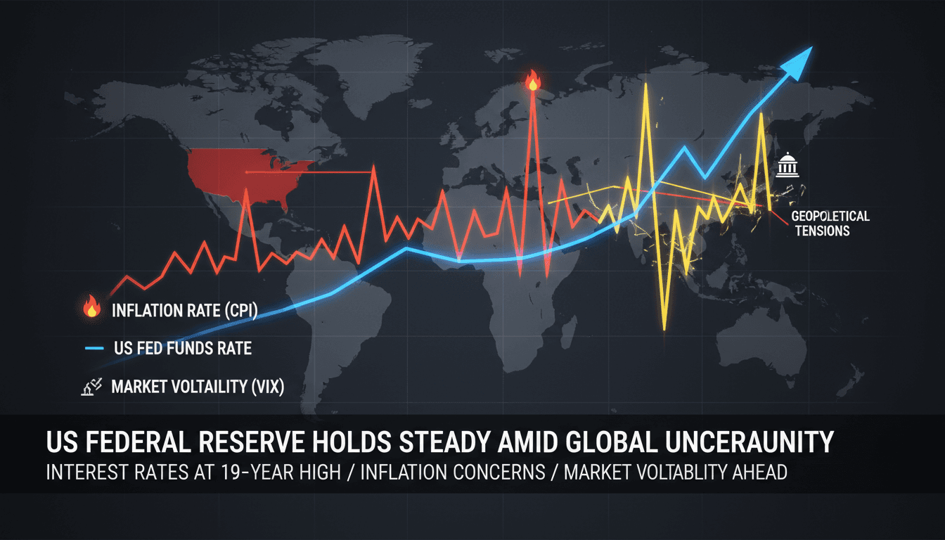US Federal Reserve Holds Interest Rates Steady Amid Inflation Concerns