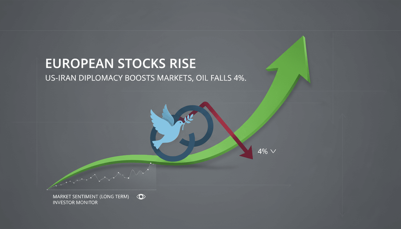 European stock market trends influenced by US-Iran diplomatic talks