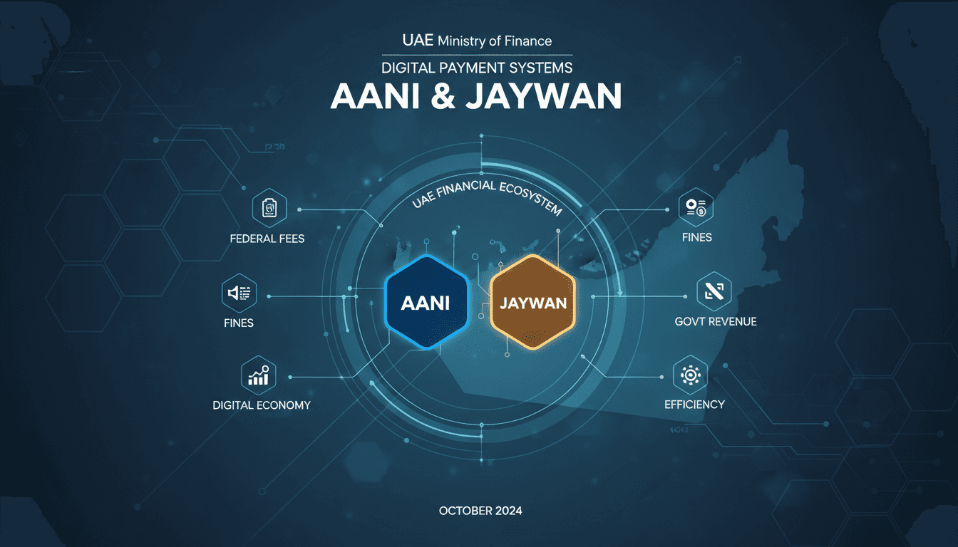 Aani and Jaywan digital payment systems launched by UAE Ministry of Finance