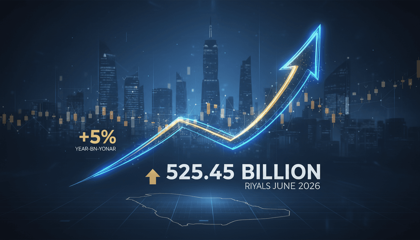 Graph showing the increase in personal loans in Saudi Arabia by June 2026.