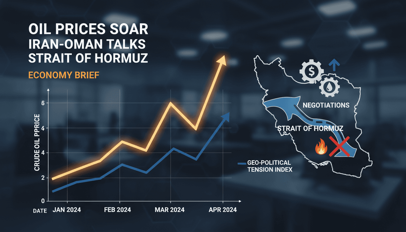 Oil prices and geopolitical tensions in the Strait of Hormuz