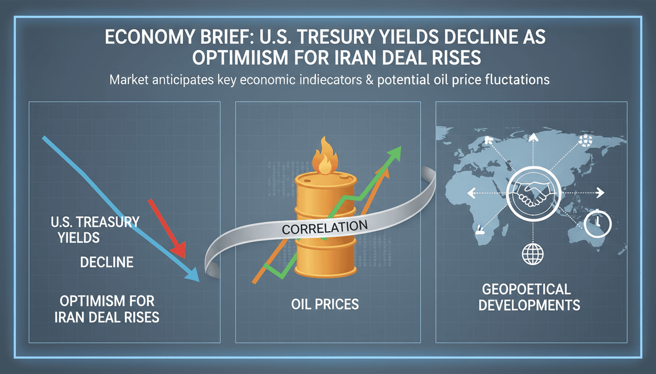 U.S. Treasury yields and oil prices influenced by Iran deal optimism