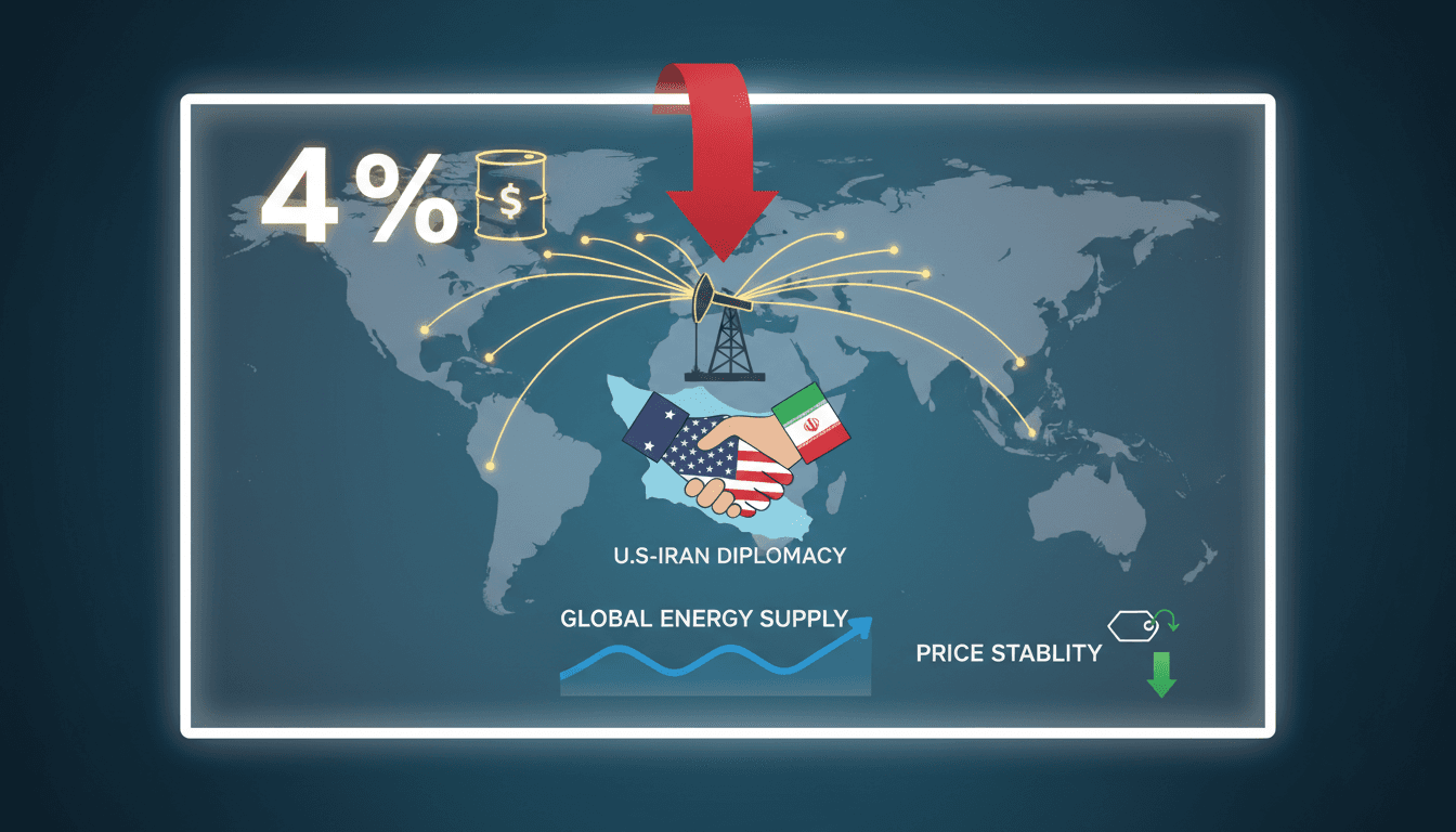 Oil prices decline as U.S.-Iran diplomatic talks progress