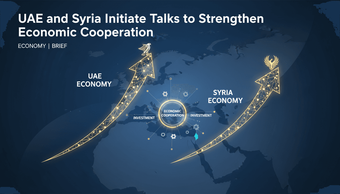 UAE and Syria Initiate Talks to Strengthen Economic Cooperation