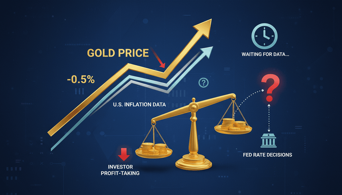 Gold bars with fluctuating price charts in the background