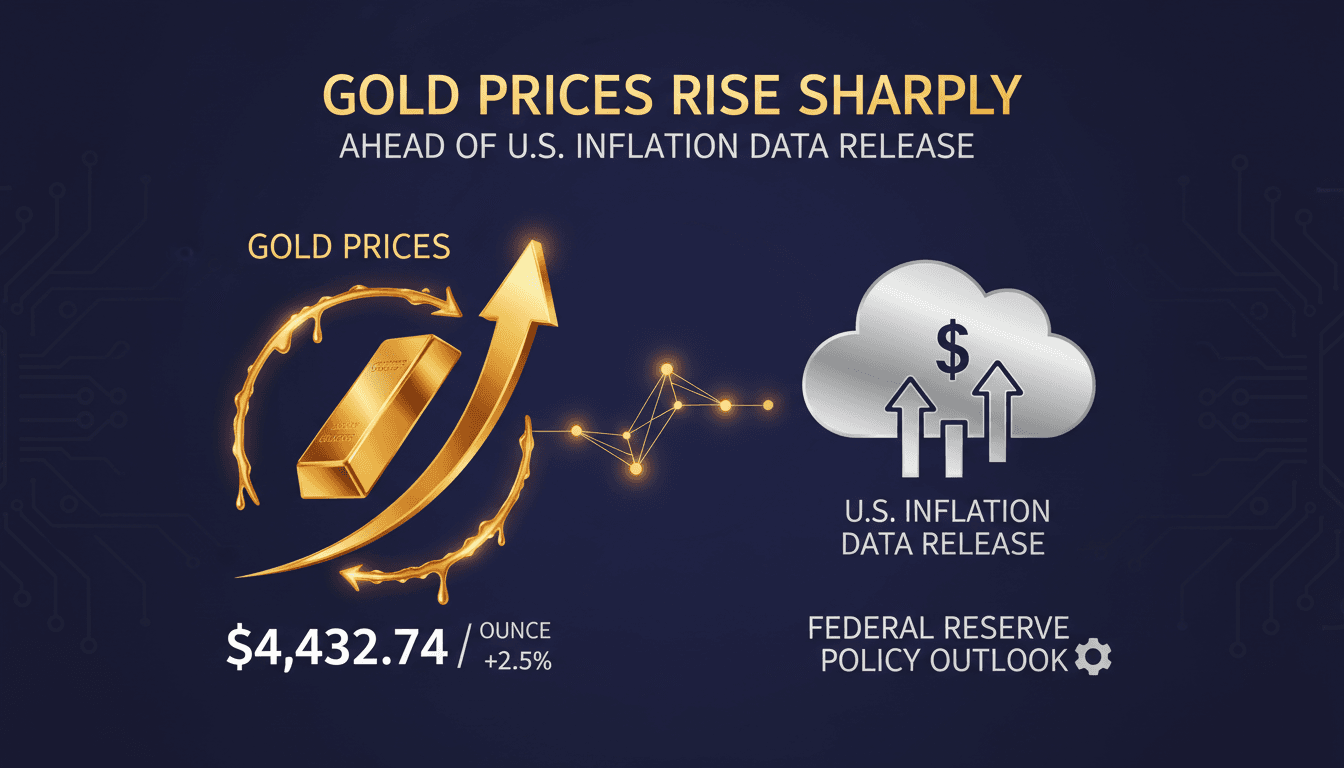Gold bars with a rising graph overlay representing price increase.