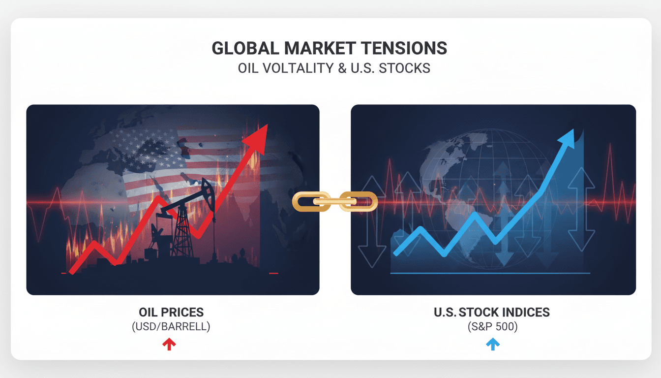 U.S. stock market fluctuations and oil price volatility analysis