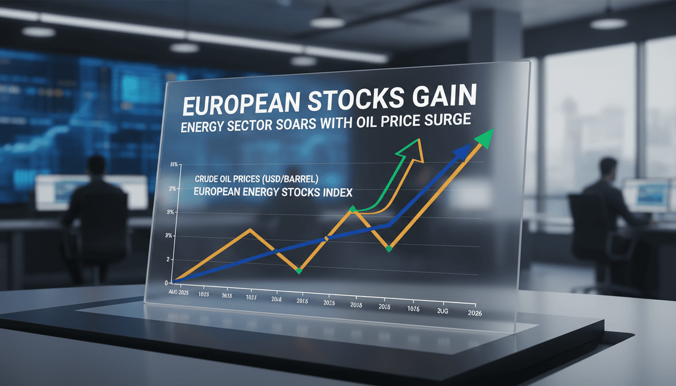 European stock market trends influenced by rising oil prices