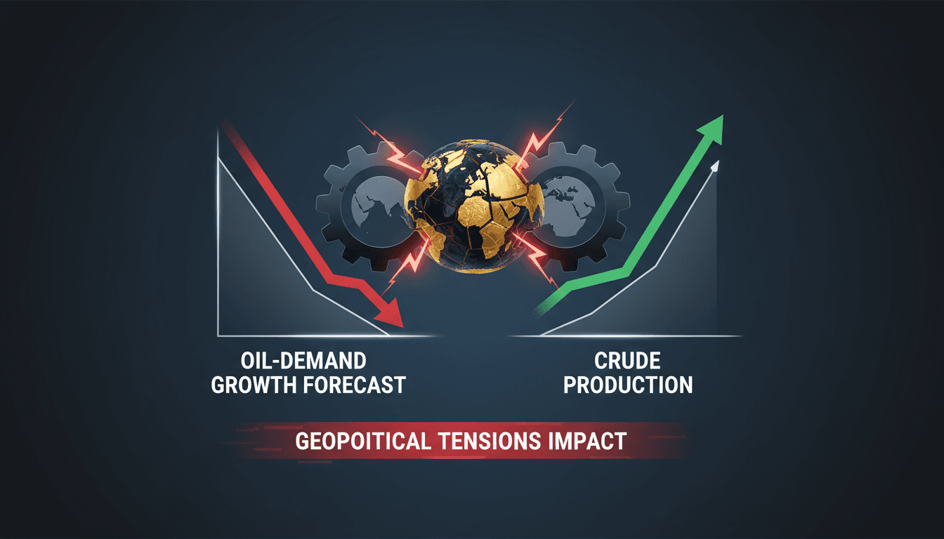 OPEC oil production and demand forecast analysis amidst geopolitical tensions.