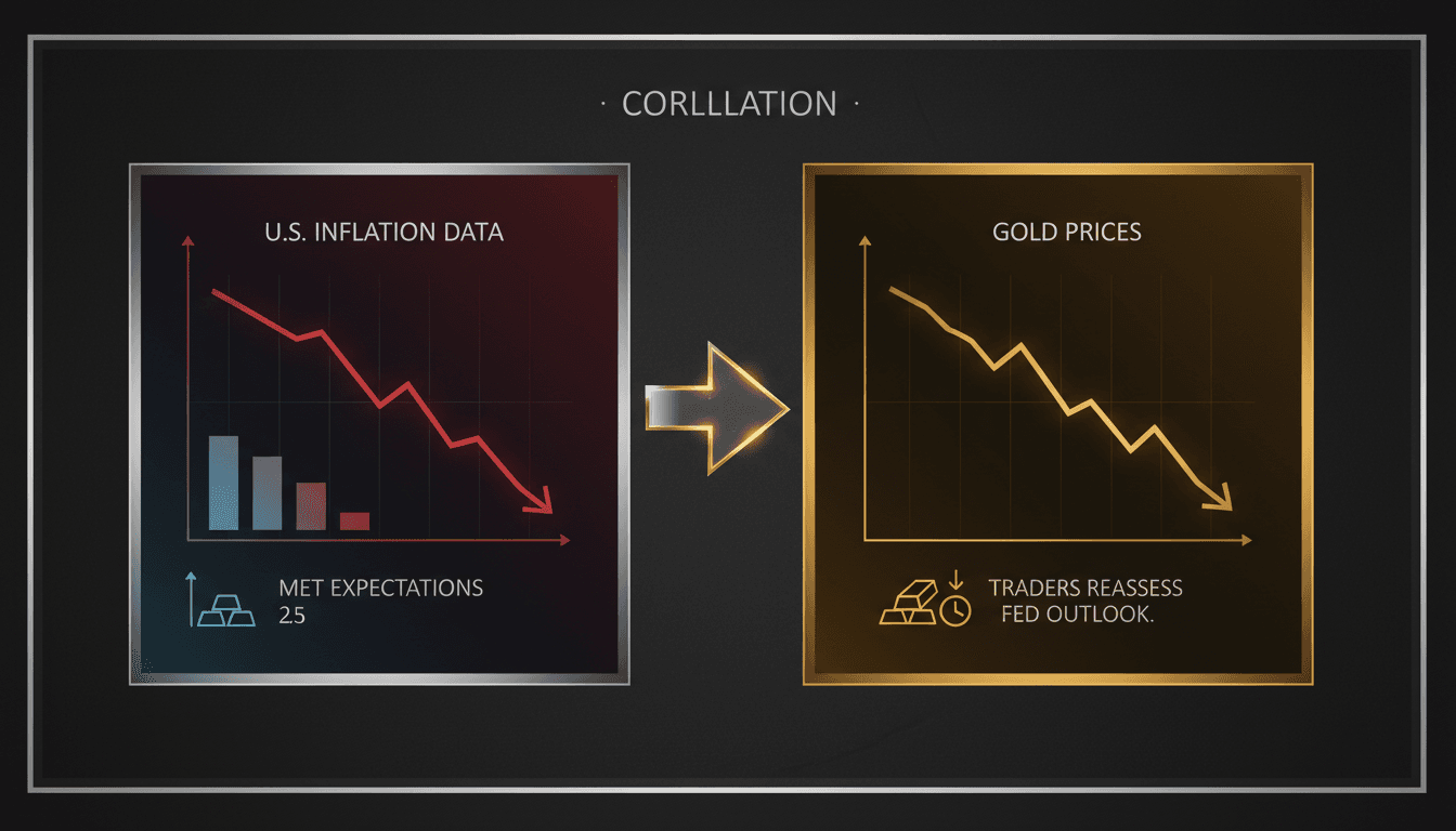Gold bars with a declining price chart in the background