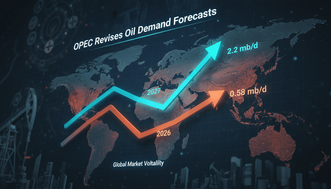 OPEC Revises Oil Demand Forecasts for 2026 and 2027