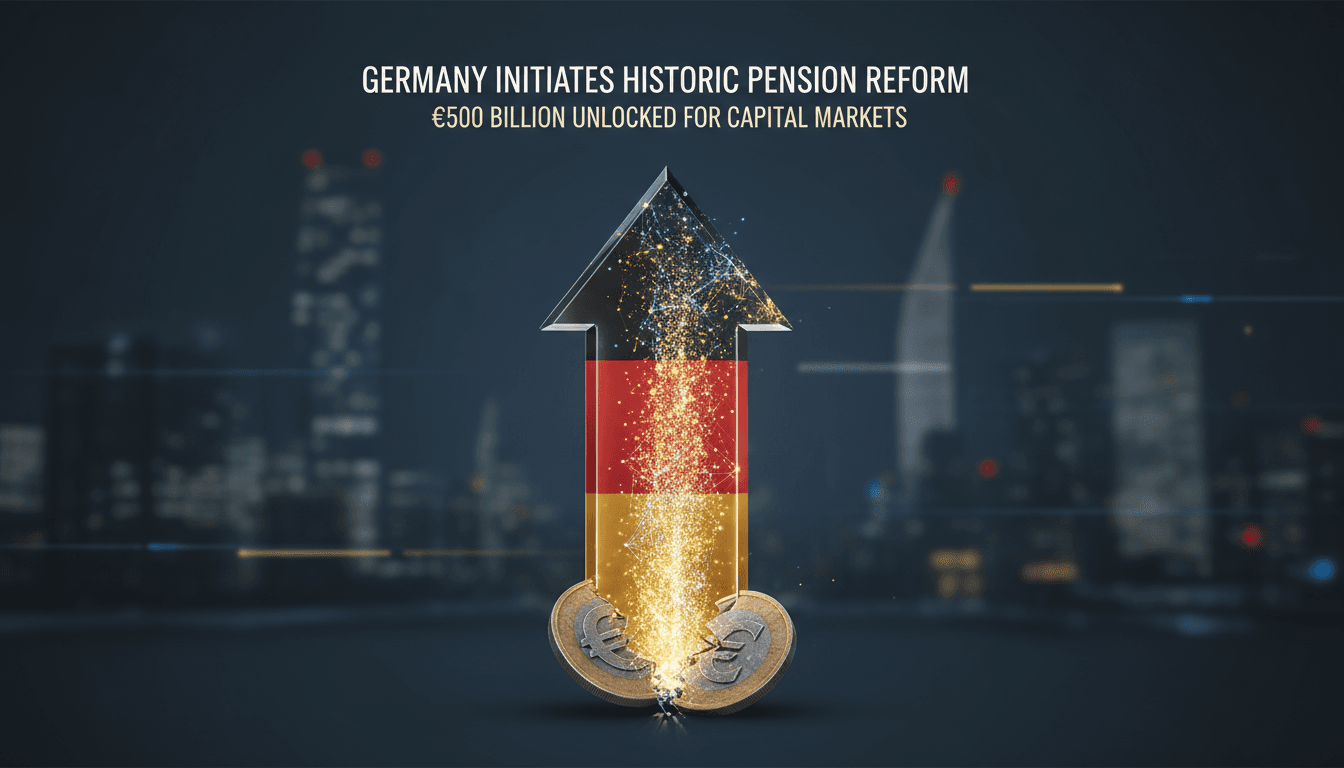 Illustration of Germany's pension reform and investment opportunities